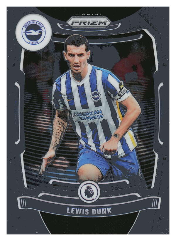 2021-22 Panini Prizm Premier League Soccer #183 Lewis Dunk  Brighton  V97455 Image 1