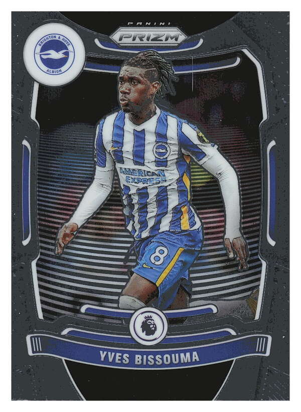 2021-22 Panini Prizm Premier League Soccer #188 Yves Bissouma Brighton  V97457 Image 1