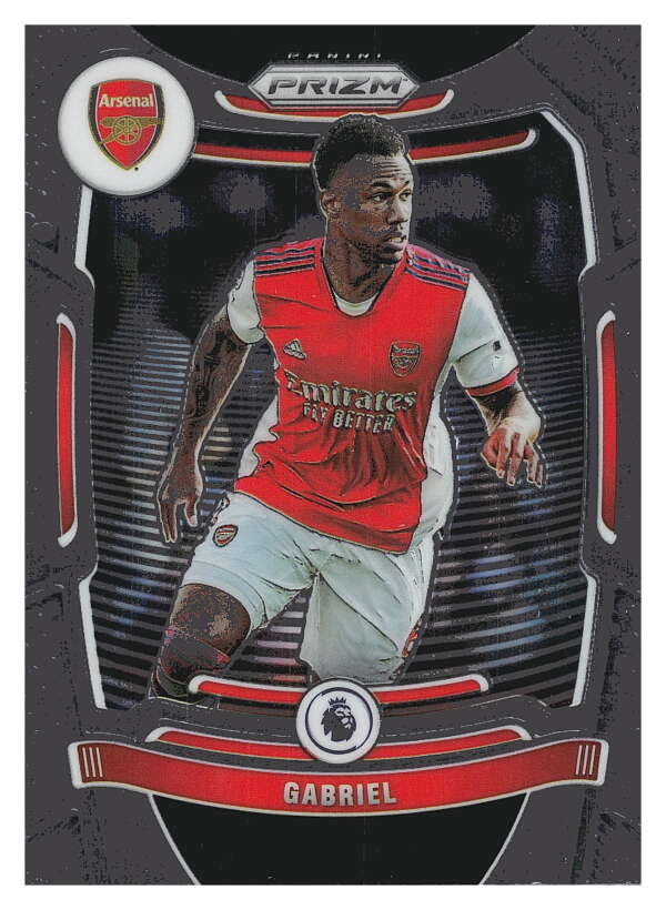 2021-22 Panini Prizm Premier League Soccer #199 Gabriel  Arsenal  V97460 Image 1