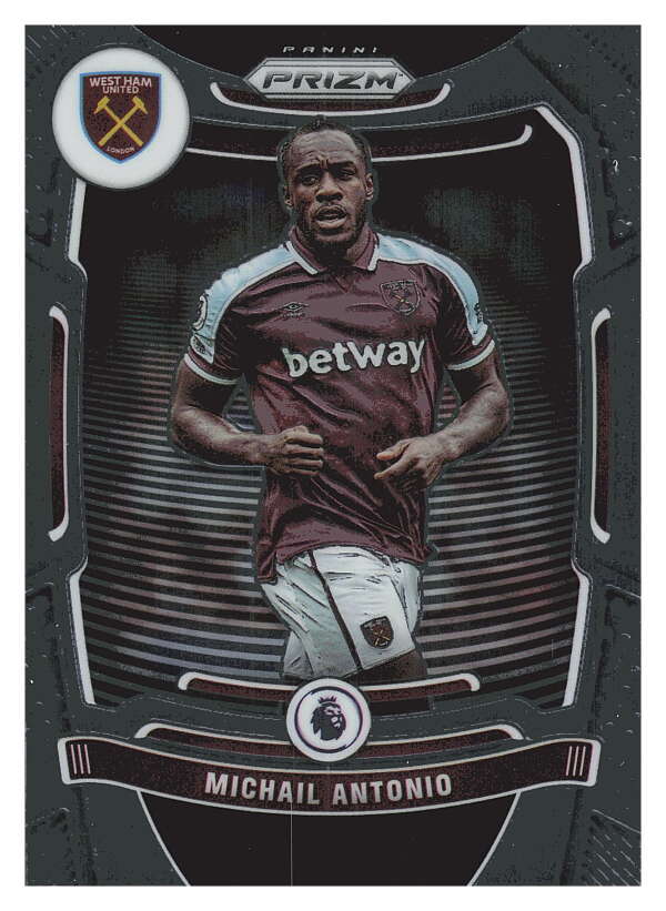 2021-22 Panini Prizm Premier League Soccer #240 Michail Antonio  West    V97469 Image 1