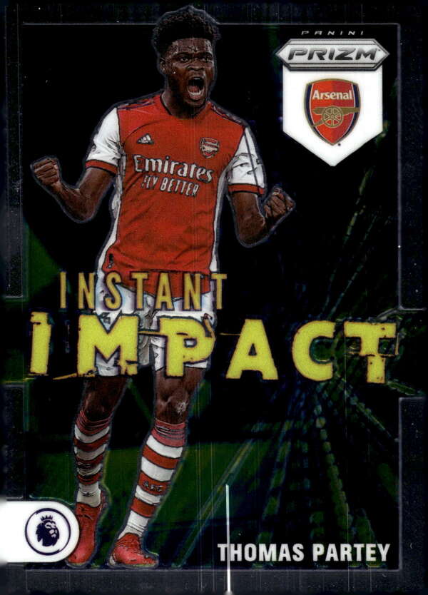 2021-22 Panini Prizm Premier League Instant Impact #22 Thomas Partey  V97479 Image 1