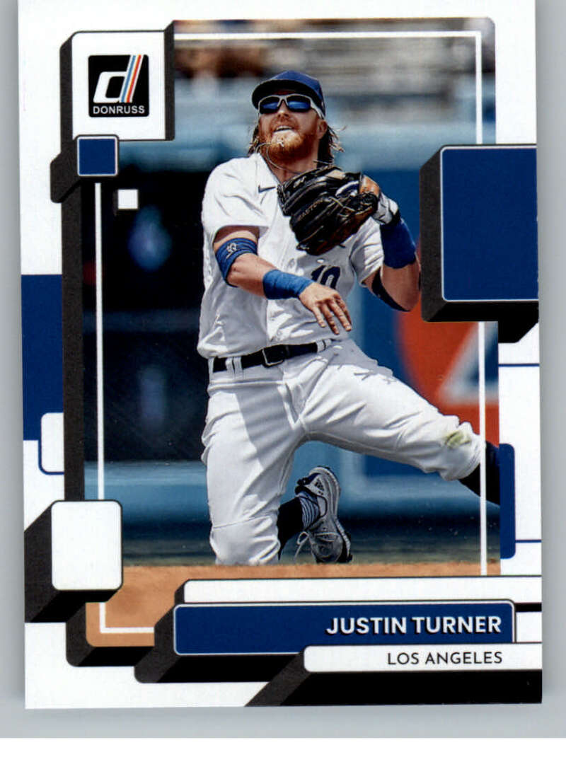2022 Donruss #97 Justin Turner  Los Angeles Dodgers  V91746 Image 1