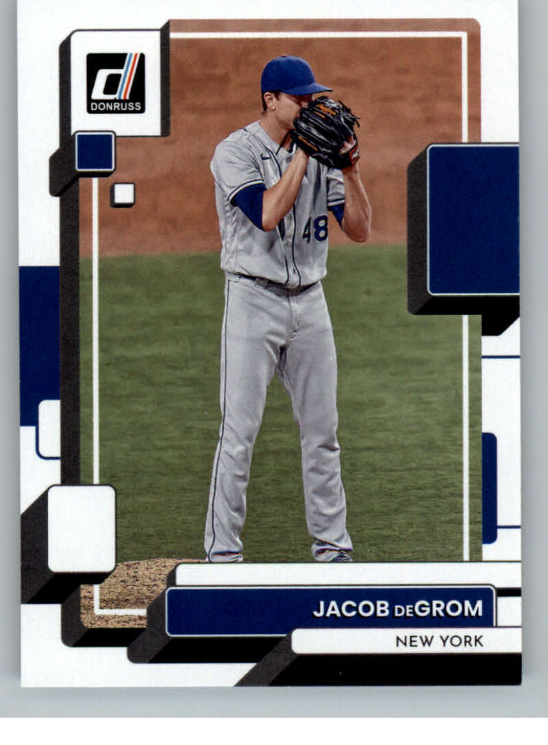 2022 Donruss #101 Jacob deGrom  New York Mets  V91747 Image 1