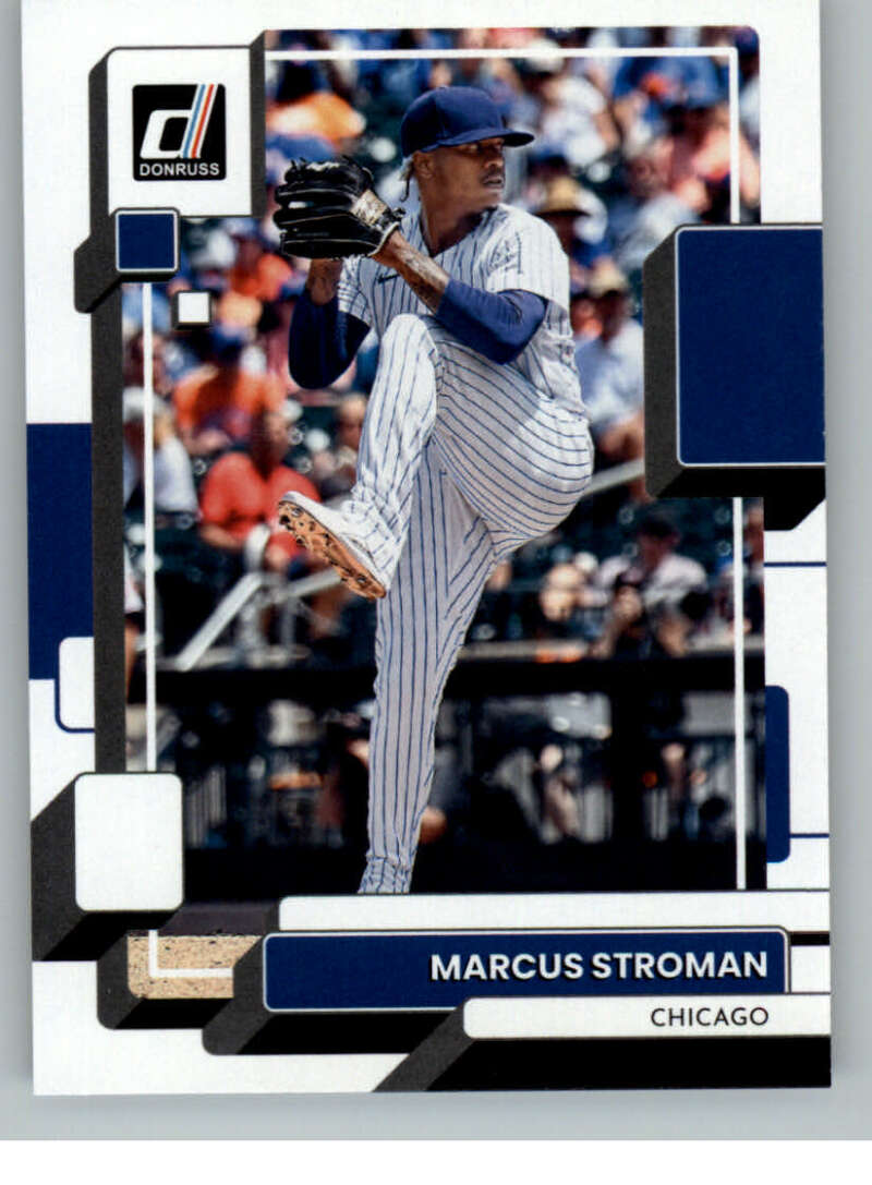2022 Donruss #143 Marcus Stroman  Chicago Cubs  V91757 Image 1