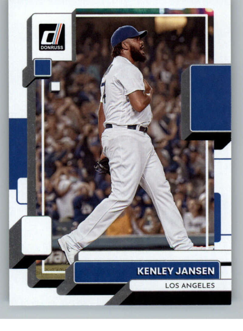 2022 Donruss #145 Kenley Jansen  Los Angeles Dodgers  V91758 Image 1