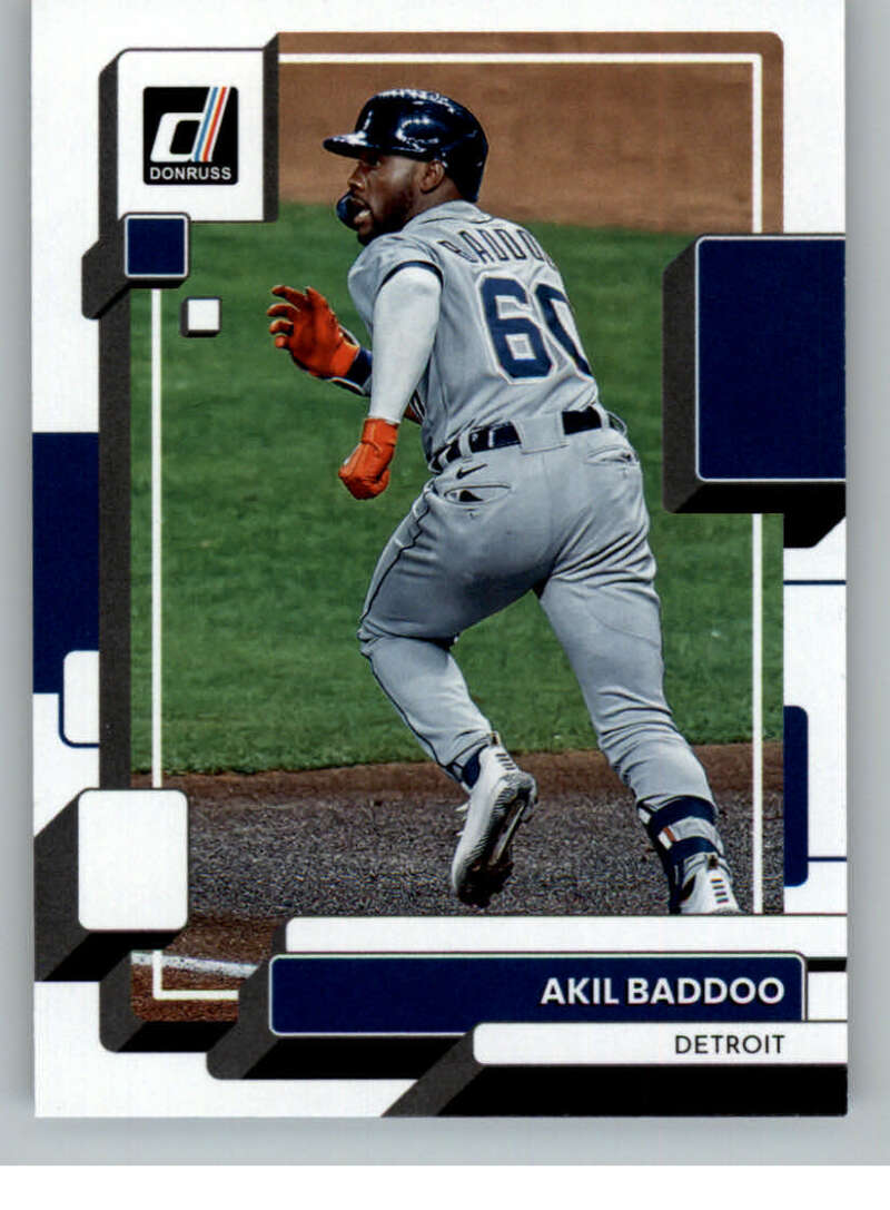 2022 Donruss #161 Akil Baddoo  Detroit Tigers  V91762 Image 1