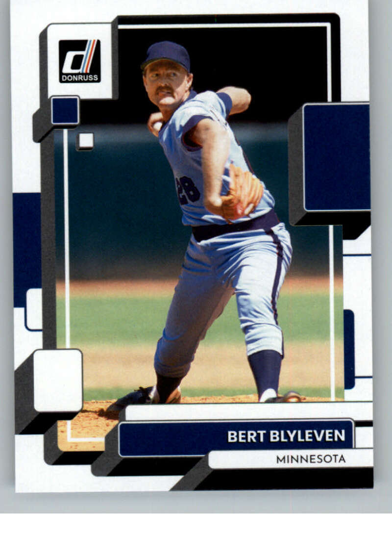 2022 Donruss #171 Bert Blyleven  Minnesota Twins  V91763 Image 1