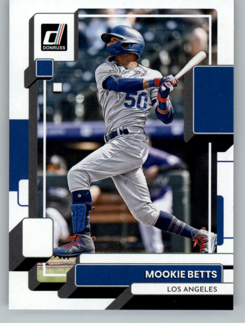 2022 Donruss #211 Mookie Betts  Los Angeles Dodgers  V91768 Image 1