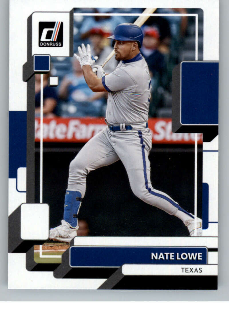 2022 Donruss #216 Nate Lowe  Texas Rangers  V91769 Image 1