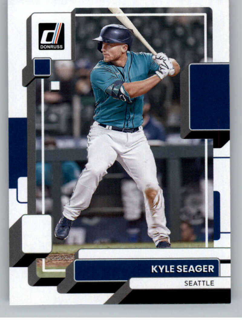 2022 Donruss #221 Kyle Seager  Seattle Mariners  V91771 Image 1