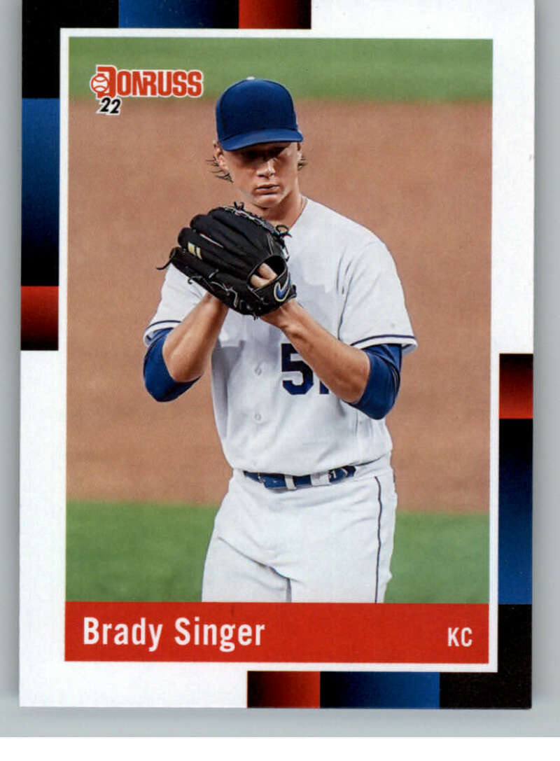 2022 Donruss #232 Brady Singer Retro 1988  Kansas City Royals  V91775 Image 1