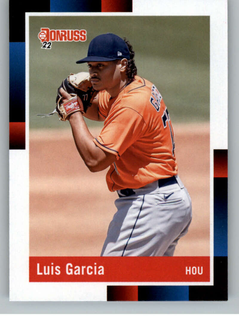 2022 Donruss #260 Luis Garcia Retro 1988  Houston Astros  V91778 Image 1
