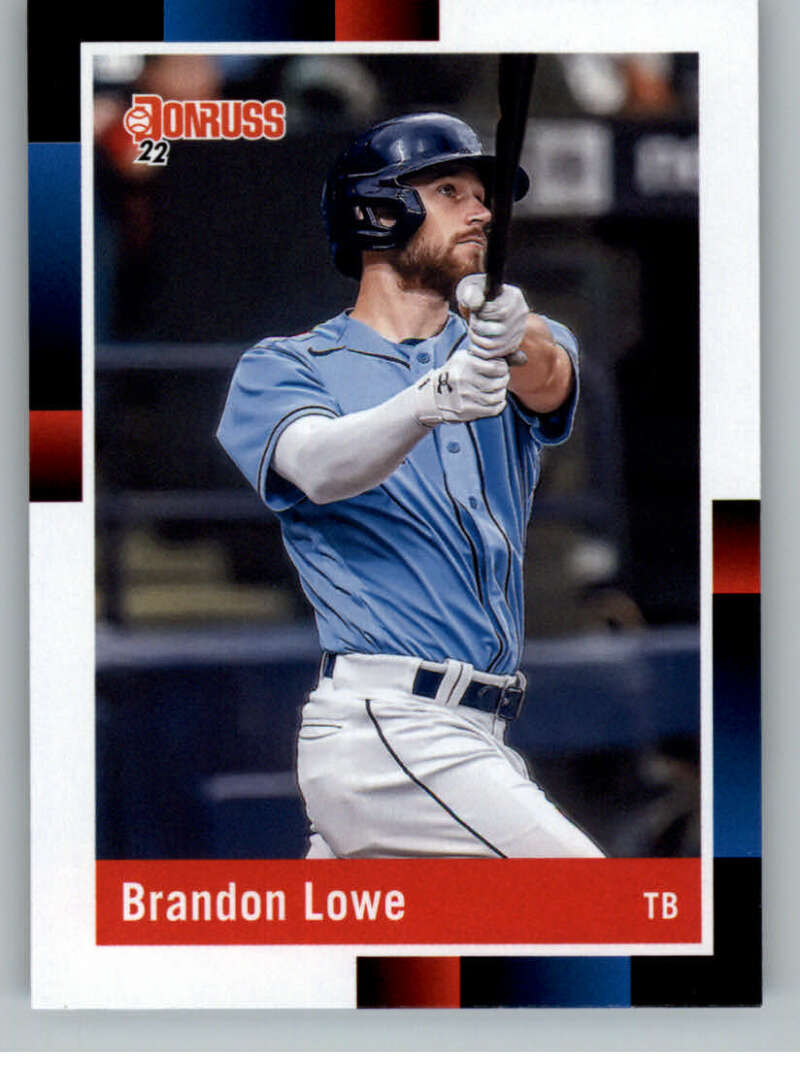 2022 Donruss #271 Brandon Lowe Retro 1988  Tampa Bay Rays  V91781 Image 1