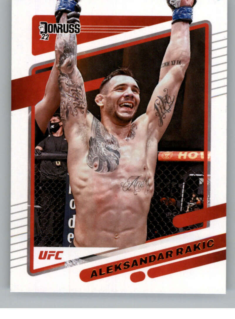 2022 Donruss #3 Aleksandar Rakic  Light Heavyweight  V92231 Image 1