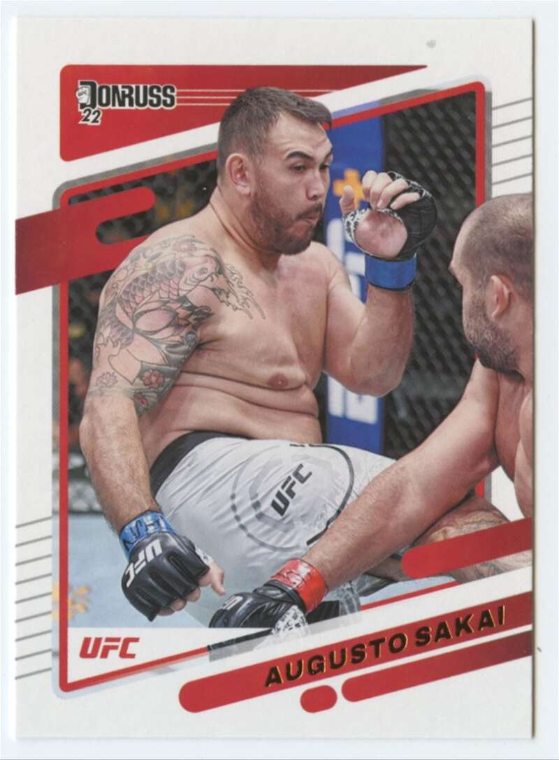 2022 Donruss #5 Augusto Sakai  Heavyweight  V92233 Image 1
