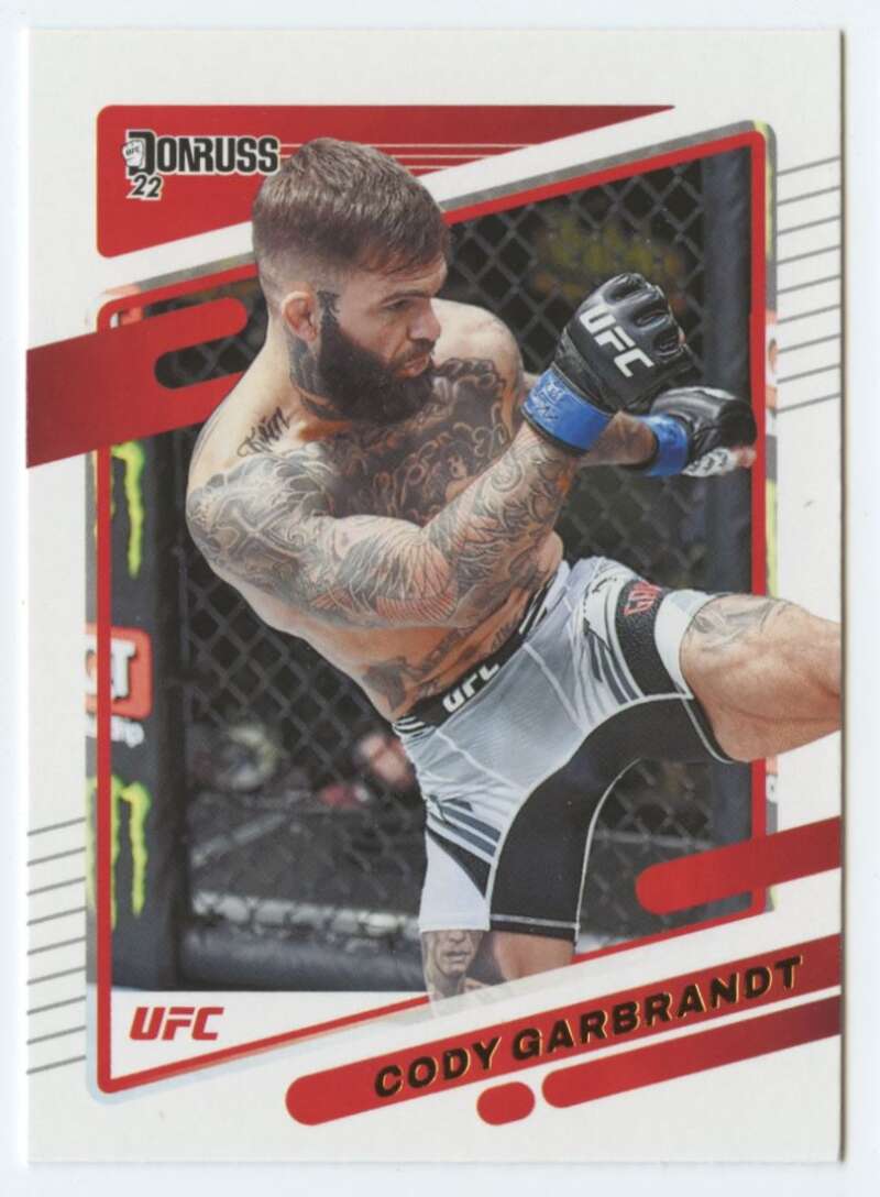 2022 Donruss #7 Cody Garbrandt  Bantamweight  V92234 Image 1