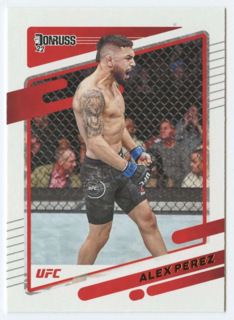 2022 Donruss #13 Alex Perez  Flyweight  V92238 Image 1