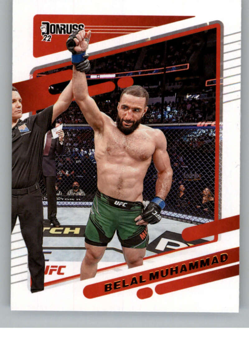 2022 Donruss #15 Belal Muhammad  Welterweight  V92239 Image 1