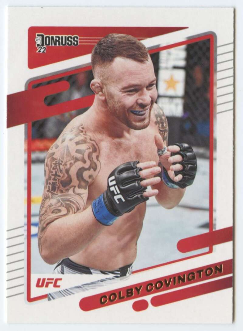 2022 Donruss #17 Colby Covington  Welterweight  V92242 Image 1