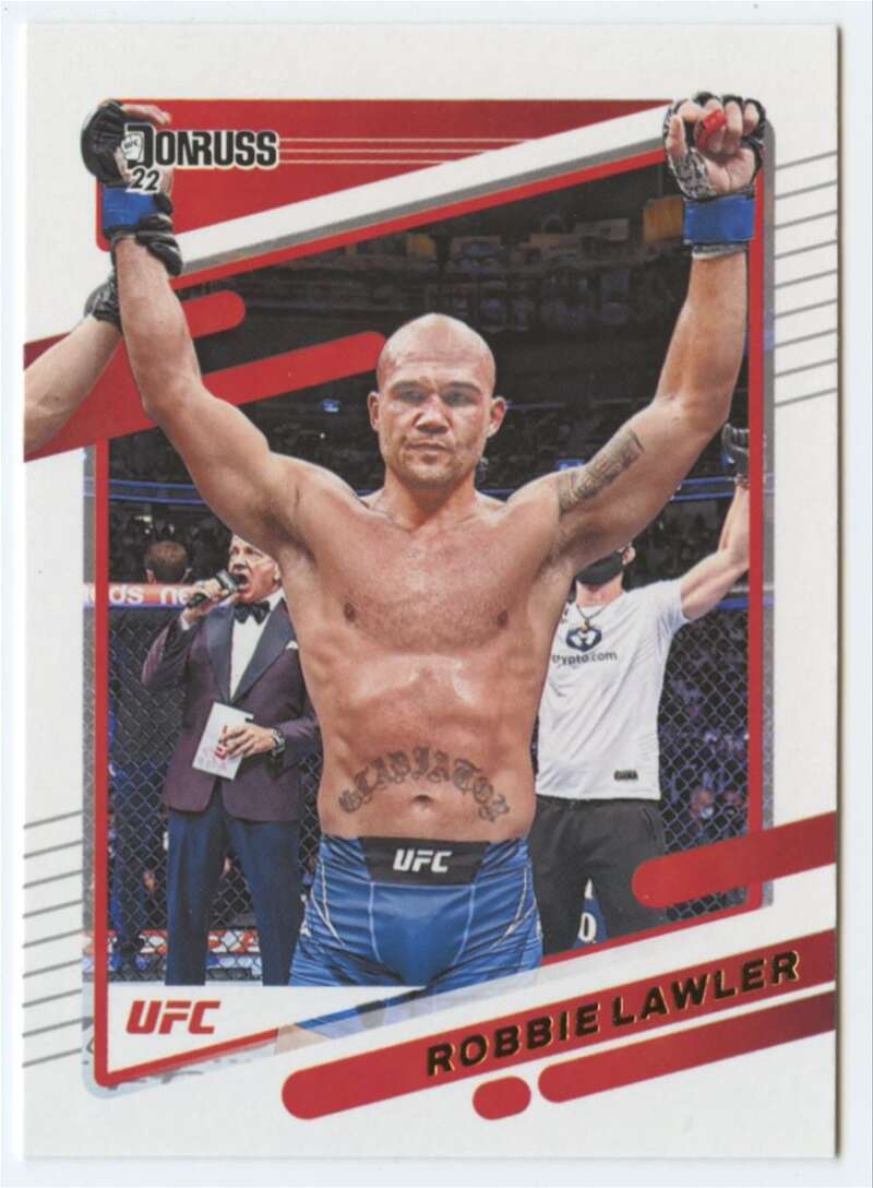 2022 Donruss #18 Robbie Lawler  Welterweight  V92243 Image 1