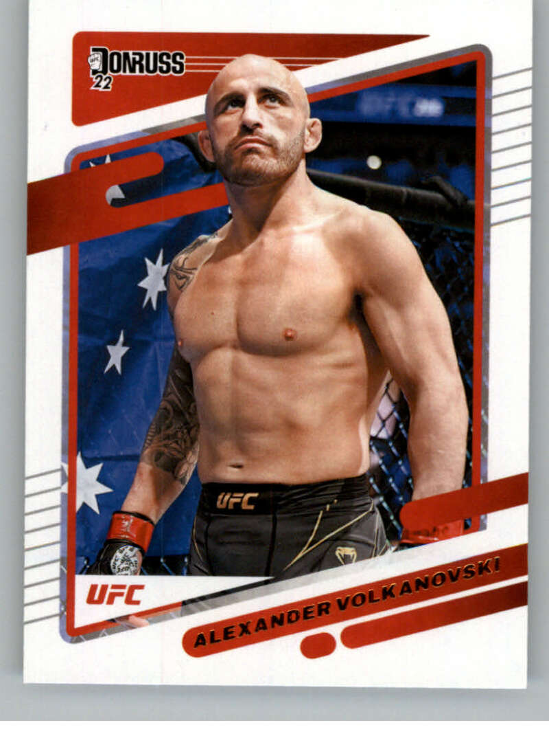 2022 Donruss #23 Alexander Volkanovski  Featherweight  V92247 Image 1