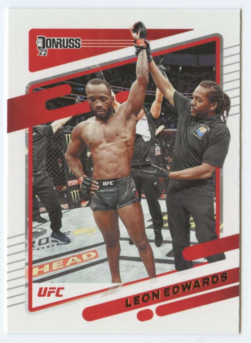 2022 Donruss #24 Leon Edwards  Welterweight  V92248 Image 1