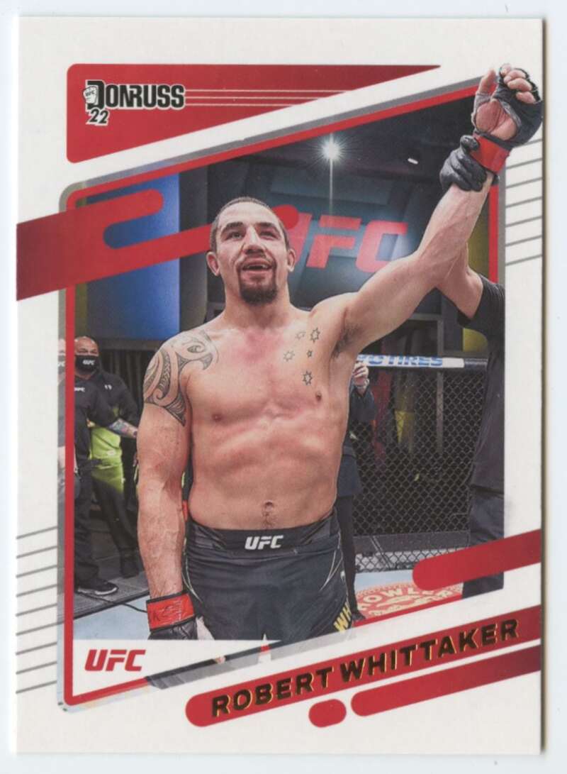 2022 Donruss #28 Robert Whittaker  Middleweight  V92252 Image 1
