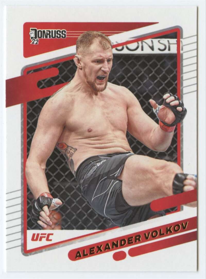 2022 Donruss #33 Alexander Volkov  Heavyweight  V92256 Image 1