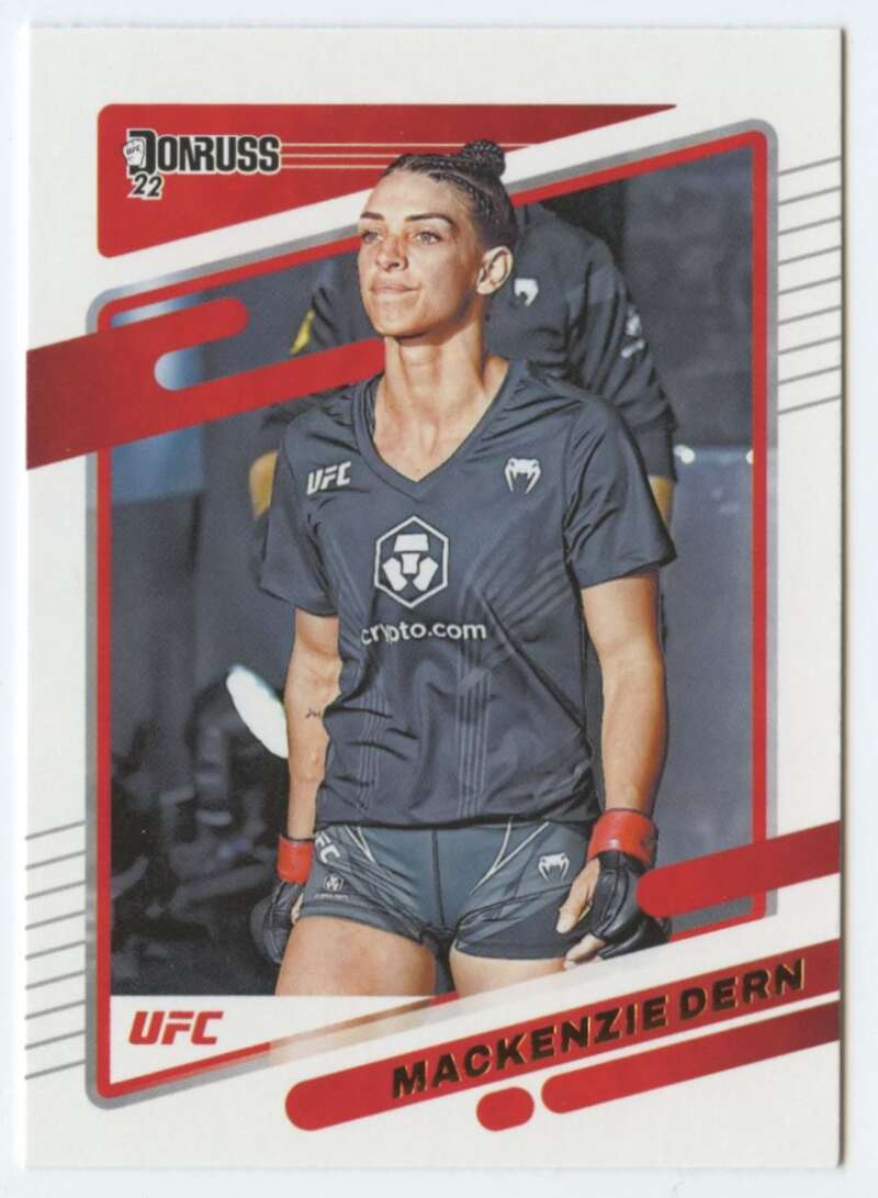 2022 Donruss #34 Mackenzie Dern  Strawweight  V92257 Image 1