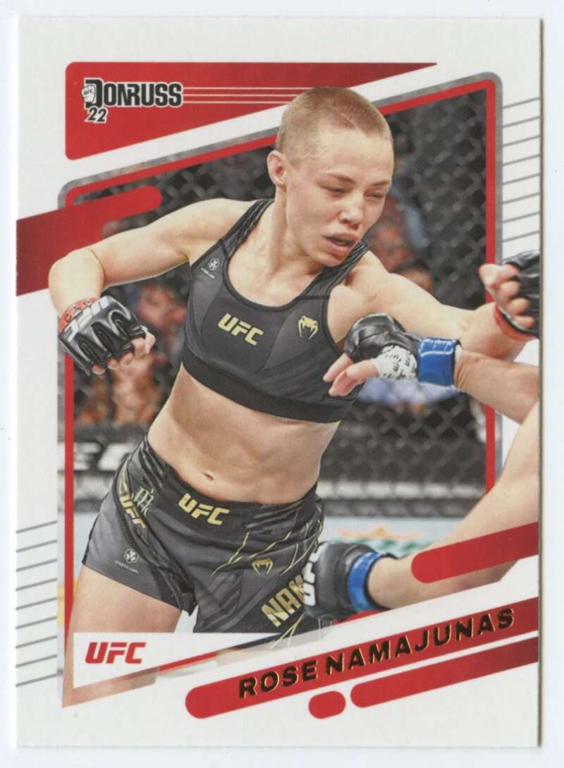 2022 Donruss #38 Rose Namajunas  Strawweight  V92261 Image 1