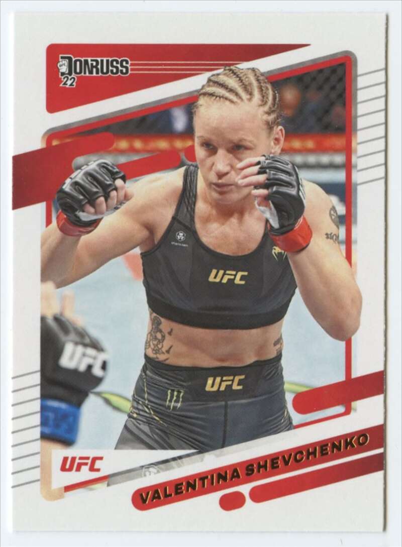 2022 Donruss #40 Valentina Shevchenko  Flyweight  V92262 Image 1