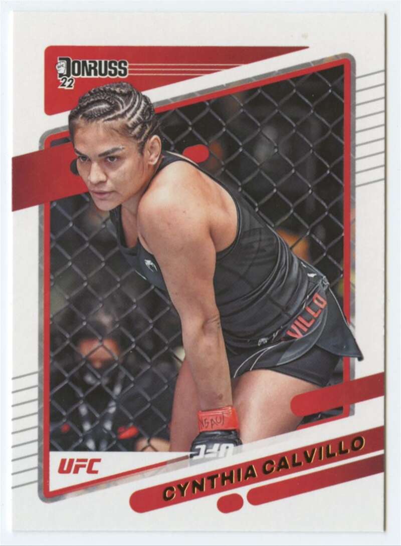 2022 Donruss #47 Cynthia Calvillo  Flyweight  V92268 Image 1