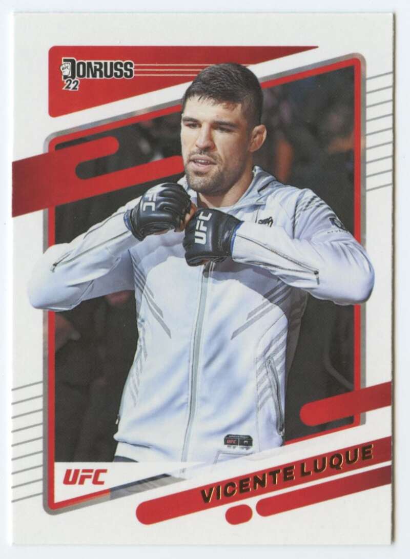 2022 Donruss #50 Vicente Luque  Welterweight  V92270 Image 1