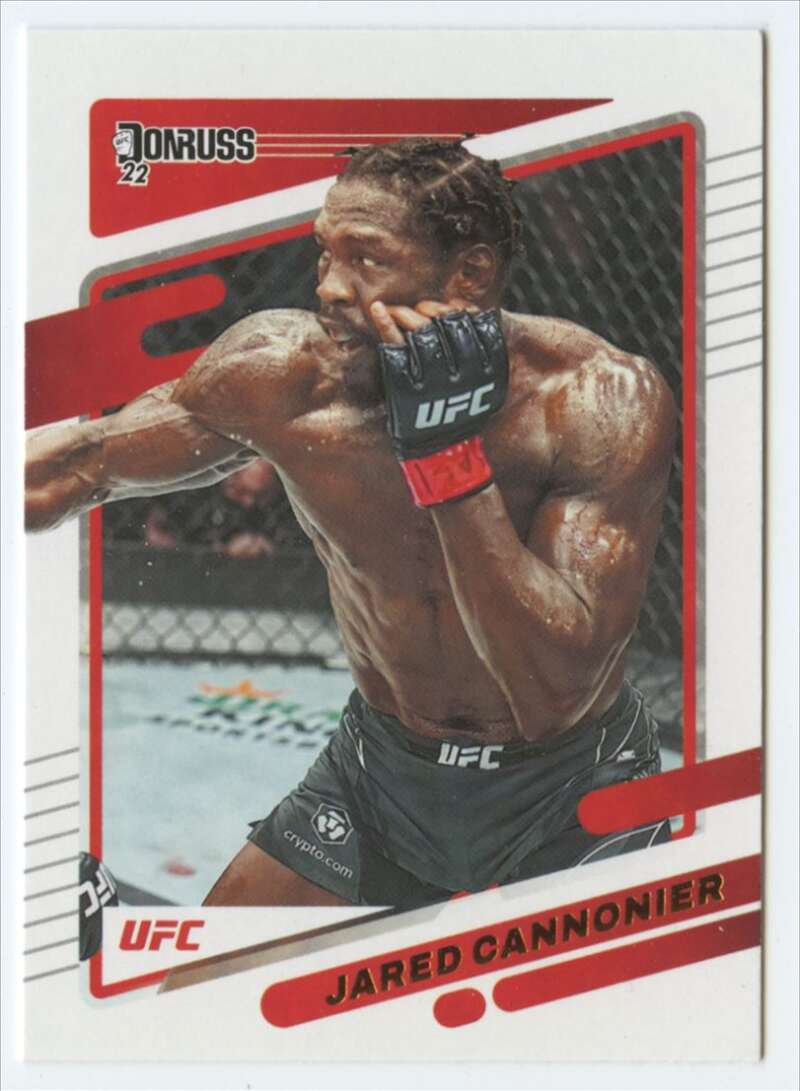 2022 Donruss #51 Jared Cannonier  Middleweight  V92271 Image 1