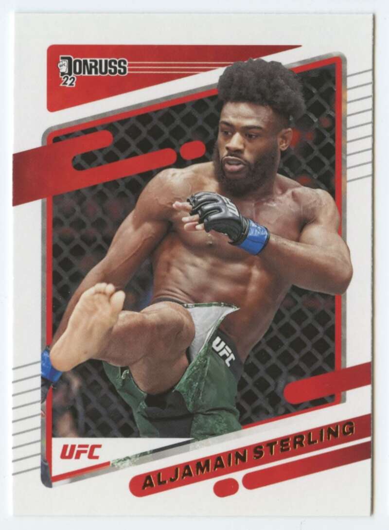 2022 Donruss #53 Aljamain Sterling  Bantamweight  V92273 Image 1