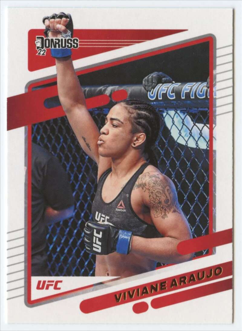 2022 Donruss #60 Viviane Araujo  Flyweight  V92280 Image 1