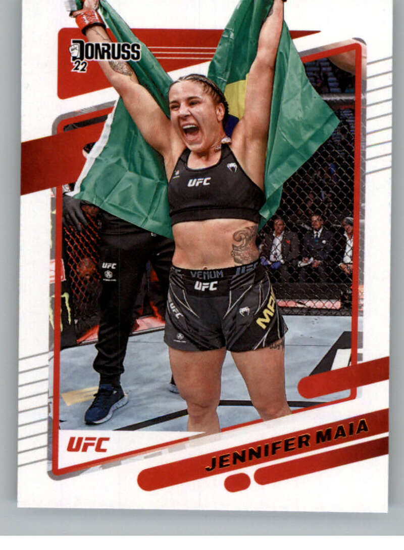 2022 Donruss #61 Jennifer Maia  Flyweight  V92282 Image 1