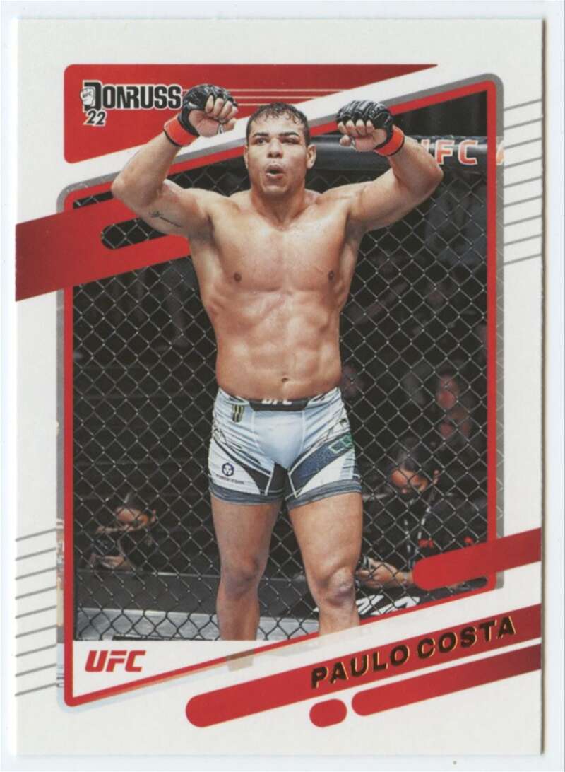 2022 Donruss #66 Paulo Costa  Middleweight  V92286 Image 1