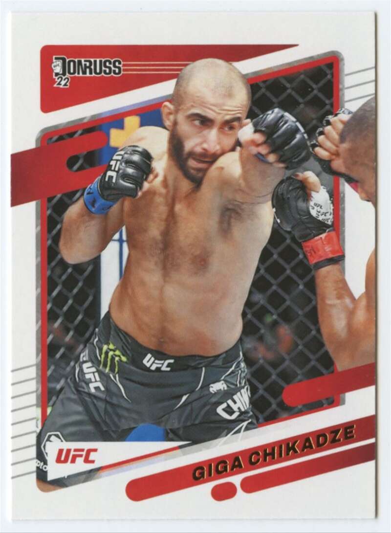 2022 Donruss #69 Giga Chikadze  Featherweight  V92290 Image 1