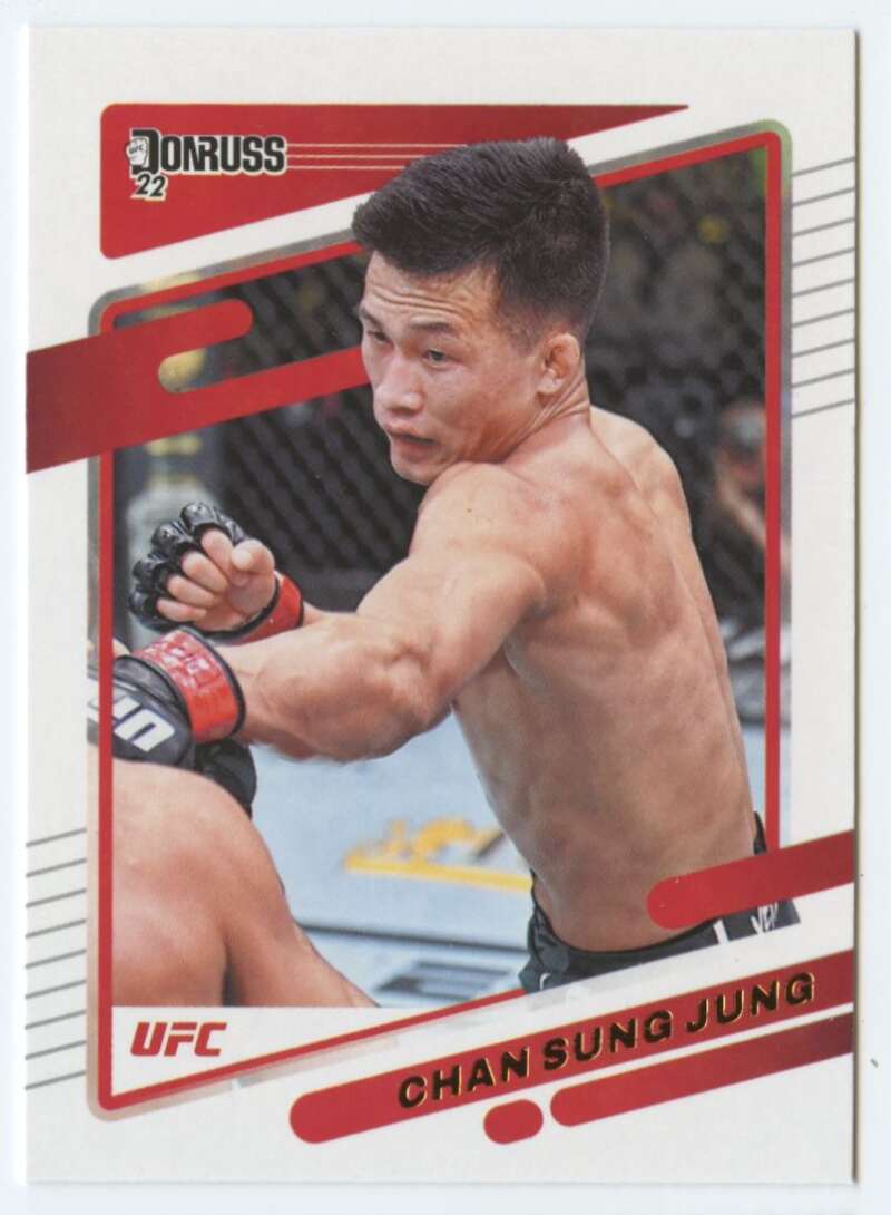2022 Donruss #75 Chan Sung Jung  Featherweight  V92296 Image 1