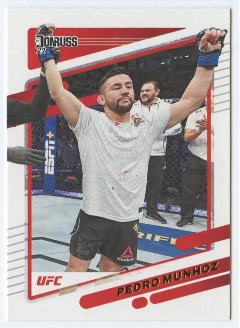 2022 Donruss #76 Pedro Munhoz  Bantamweight  V92297 Image 1
