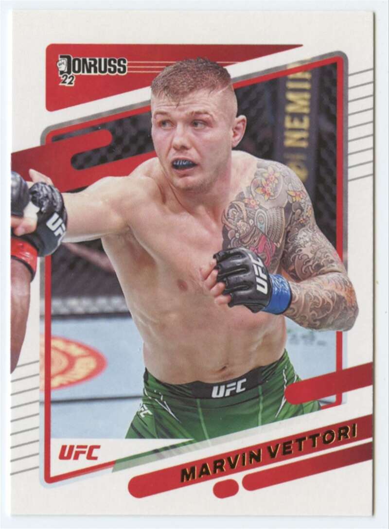 2022 Donruss #84 Marvin Vettori  Middleweight  V92305 Image 1