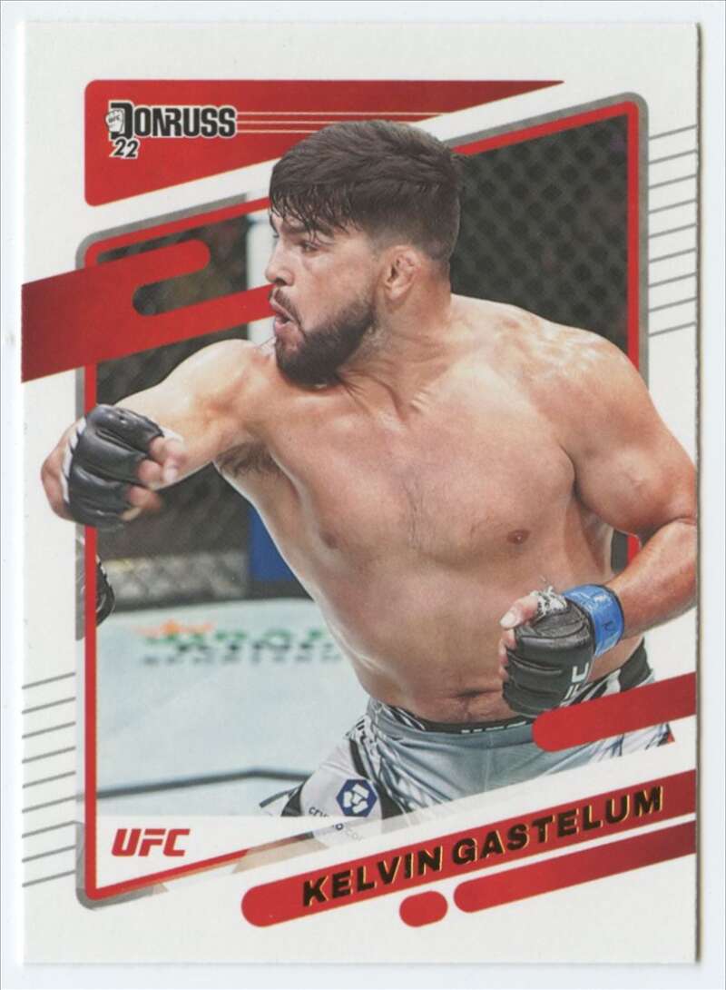 2022 Donruss #92 Kelvin Gastelum  Middleweight  V92313 Image 1