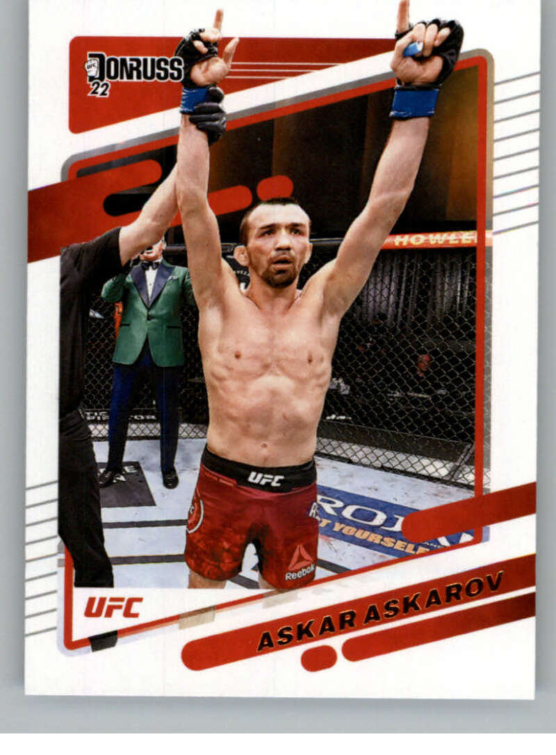 2022 Donruss #93 Askar Askarov  Flyweight  V92314 Image 1