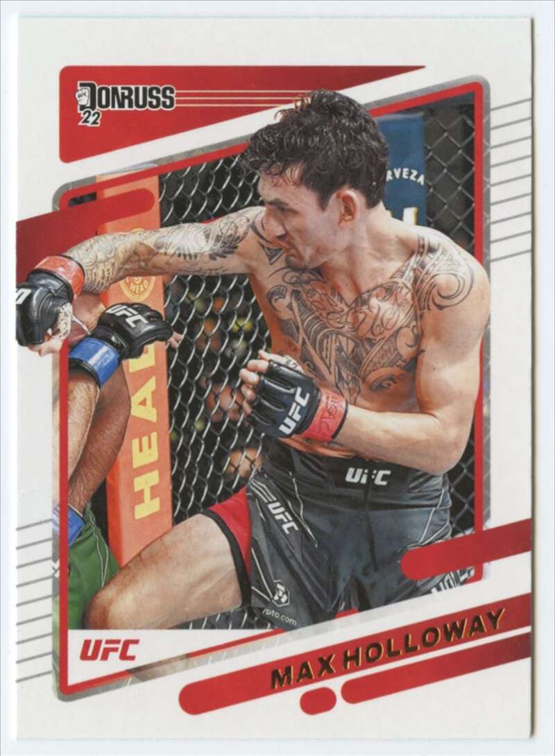 2022 Donruss #94 Max Holloway  Featherweight  V92315 Image 1