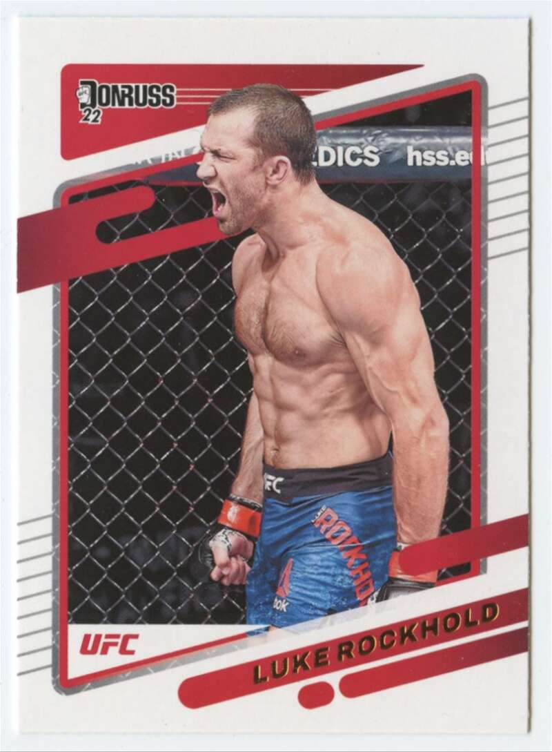 2022 Donruss #102 Luke Rockhold  Light Heavyweight  V92324 Image 1