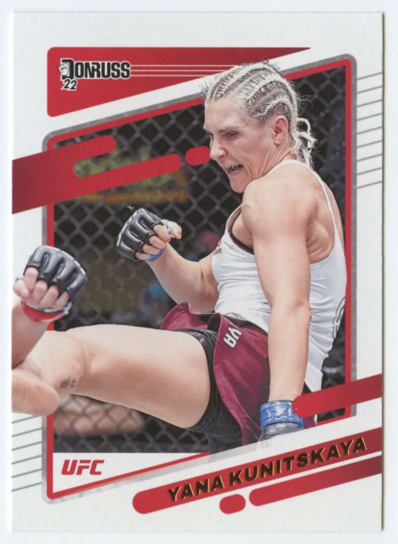 2022 Donruss #112 Yana Kunitskaya  Bantamweight  V92334 Image 1