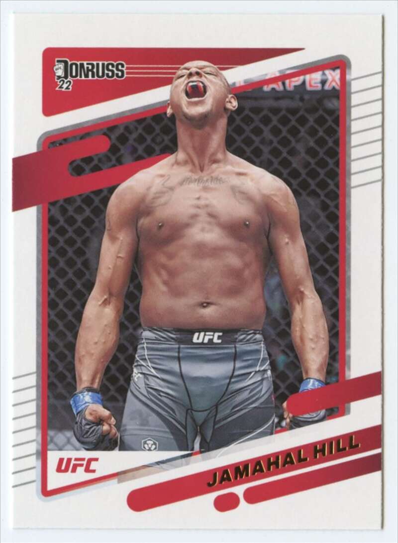 2022 Donruss #115 Jamahal Hill  Light Heavyweight  V92338 Image 1