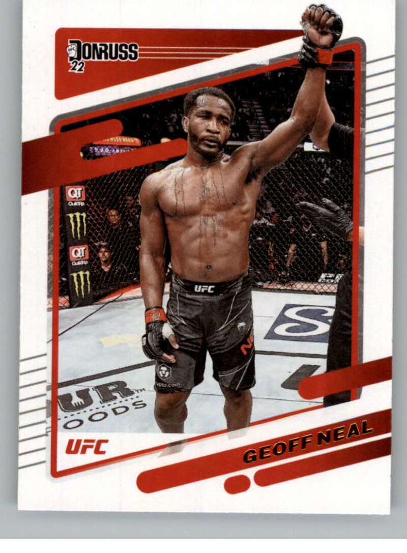 2022 Donruss #118 Geoff Neal  Welterweight  V92342 Image 1