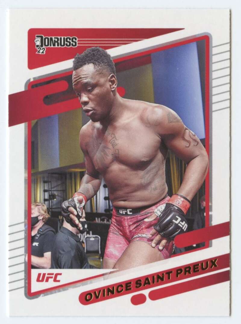 2022 Donruss #120 Ovince Saint Preux  Light Heavyweight  V92344 Image 1